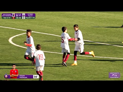 Van 2-10 (0-10) Pyunik 1-10 (02.11.22) 2022-23 AJC U13/M3, Tour 6