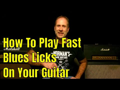 Fast Blues Licks Guitar - Play Lightning Fast Blues Solos