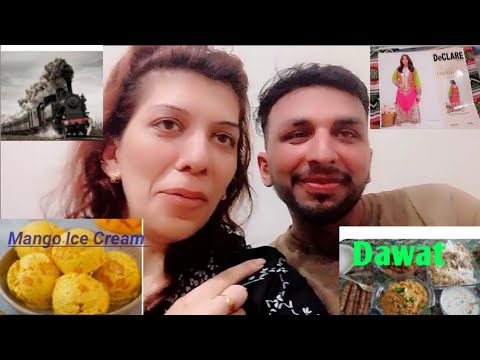 Fozia baji Come Back To Lahore | Dawat | Lahore Weather | Mango Ice Cream Recipe | Madiha Fawaz