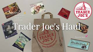 🇺🇸Trader Joe’s購入品vlog|トレジョ人気No.1商品&我が家のお気に入り🥐🍫【アメリカ生活】
