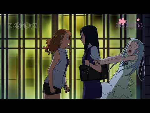 anohana - The Flower We Saw That Day English Dub (Tsuruko vs. Anaru)
