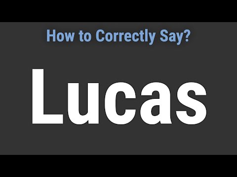 How to Pronounce Name Lucas (Correctly!)