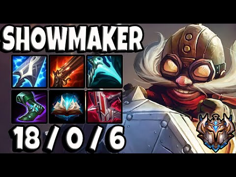 Corki vs Graves MID [ DK ShowMaker ] Patch 11.18 Korea Challenger ✅