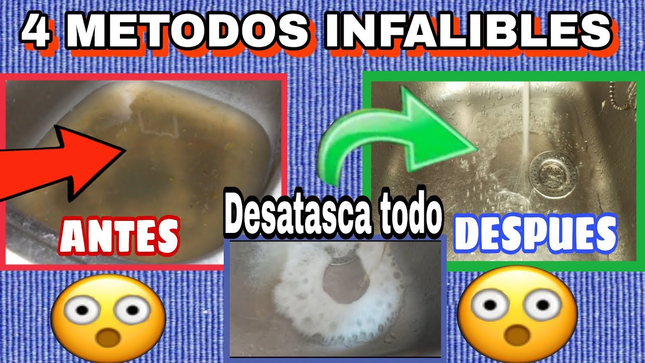 🟨 DESATASCADOR CASERO / IDEAL para DESATASCAR TUBERÍAS , DESATASCAR FREGADEROS y  DESAGÜES 🛠️