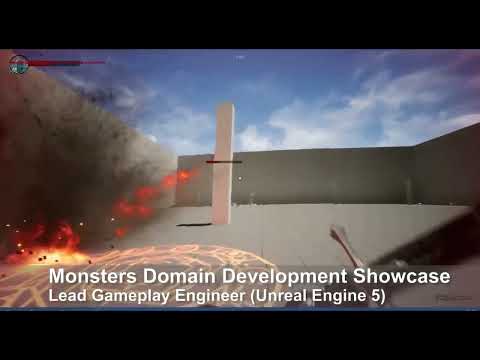 Monsters Domain combat development — Unreal Engine devlog