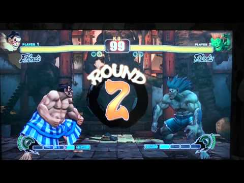 SF4 Mr. SNK (Honda) vs Rickdawg (Blanka) Match 1