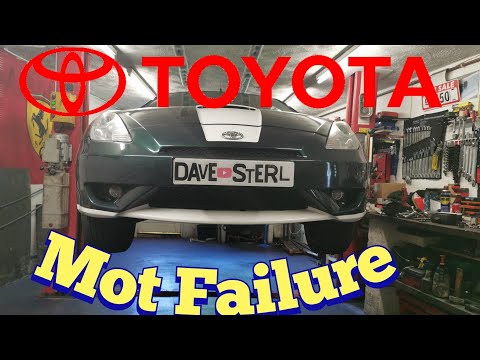 Toyota Celica MOT failure, Rear Subframe and Camber adjustment