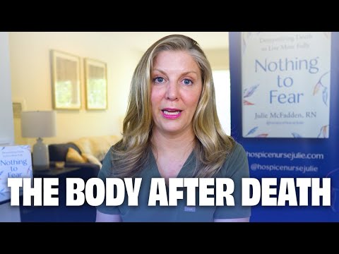 The ACTUAL process AFTER the body is no longer alive