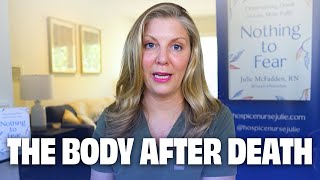 The ACTUAL process AFTER the body is no longer alive