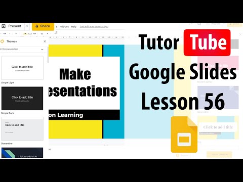 Google Slides Tutorial Lesson 1 Accessing Google Slides