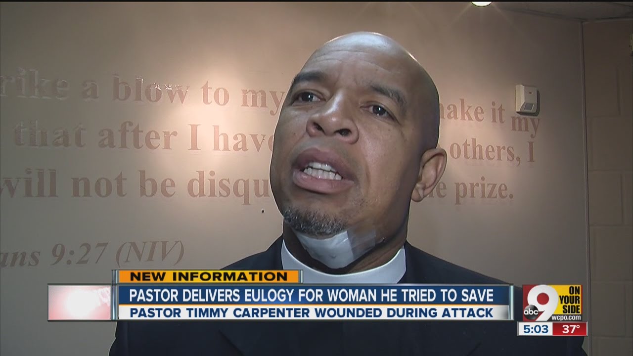 Hero pastor speaks at attack victim's funeral