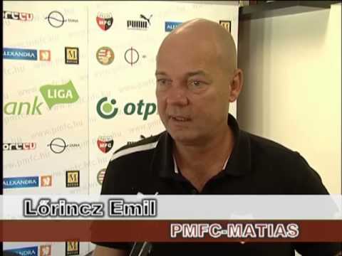 KTE - PMFC-MATIAS mérkőzés előtti sajtótájékoztató