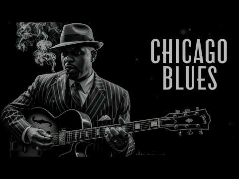 Blues of the Chicago Night | Warm Soul Ambience & Deep Guitar Tears in Motion