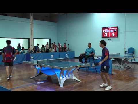 Raw Footage - Semi Final Match Westchester Table Tennis Center September 2014 Open