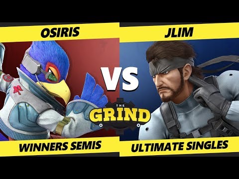 Smash Ultimate Tournament - Osiris (Falco) Vs. JLim (Snake) The Grind 88 SSBU Winners Semis
