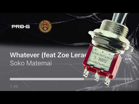 Soko Matemai & ProGIsTheName -  Whatever feat Zoe Lerae