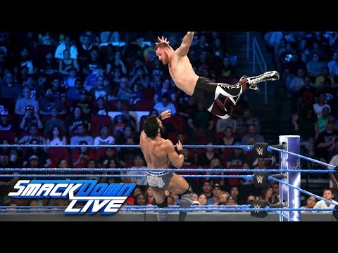 Sami Zayn vs. Jinder Mahal: SmackDown LIVE, May 2, 2017