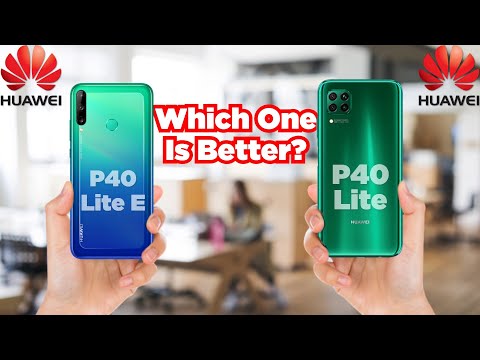 Which One Is Better? Huawei P40 Lite vs Huawei P40 Lite E