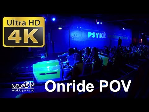 Walibi Belgium Psyke Underground (4K OnRide POV) Psyké Underground Roller Coaster Achterbahn Walibi