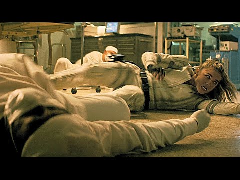 Black Widow / Yelena vs Doctors Fight Scene (Melina's Face Mask) | Movie CLIP 4K