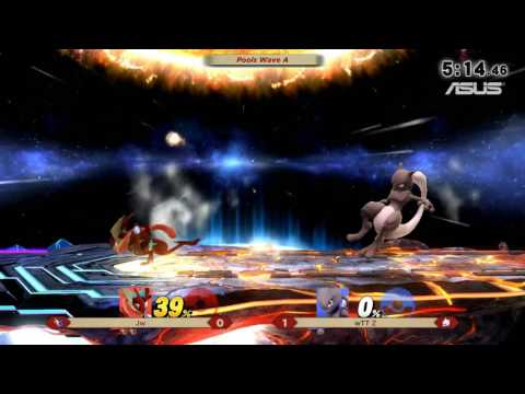 jw (Greninja) vs wTT Z (Mewtwo) - ExtravaLANza 2016 - Wii U Pools