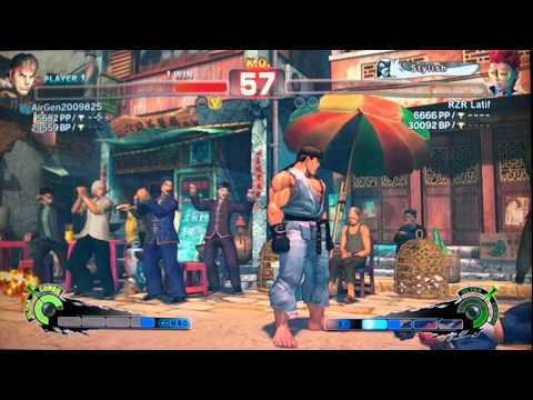 SSF4 Air (Ryu) vs RZR Latif (Viper)