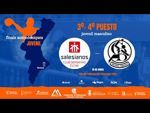 📺🤾🏼‍♀️ Finals Juvenils - 3r i 4t lloc | C.D Salesianos Elche Punto Optico 🆚 CB Maristas Algemesi