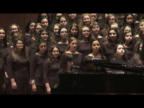 Nurit Hirsh sings Ba'Shanah Ha'Ba'ah with HaZamir, David Geffen Hall, Lincoln Center, March 2019