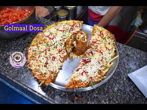 गोलमाल डोसा | Golmaal Dosa | Mumbai's Street Food - Food Connection