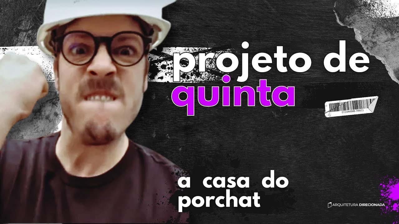 PROJETO DE QUINTA! Que casa é essa, Porchat?