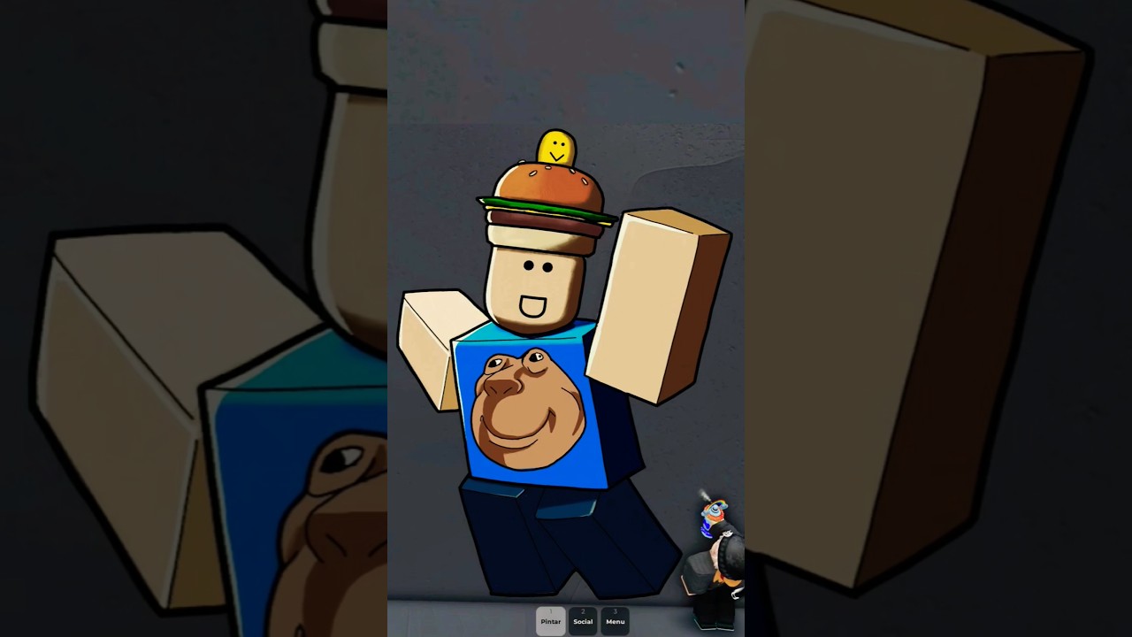 Drawing Forsaken 007n7 on Roblox SprayPaint #roblox