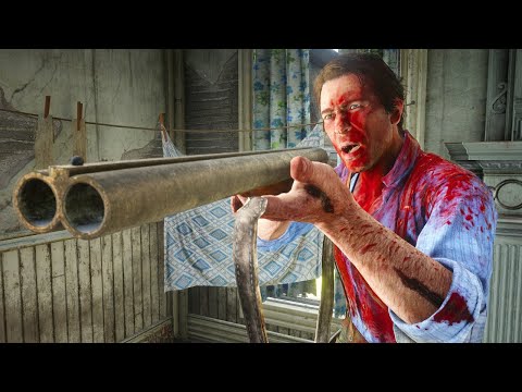 You're in a slasher movie but it's Red Dead Redemption 2