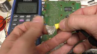 Wire brush for reverse engineering PCBs