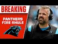 NFL Insider: Panthers FIRE coach Matt Rhule midway through third season | CBS Sports HQ