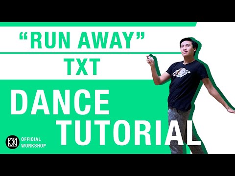 KOTX (투모로우바이투게더) TXT - '9와 4분의 3 승강장에서 너를 기다려 (Run Away)' ONLINE KPOP DANCE TUTORIAL