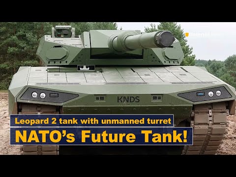 Future Warfare: Leopard 2 Tank Debuts with Unmanned Turret