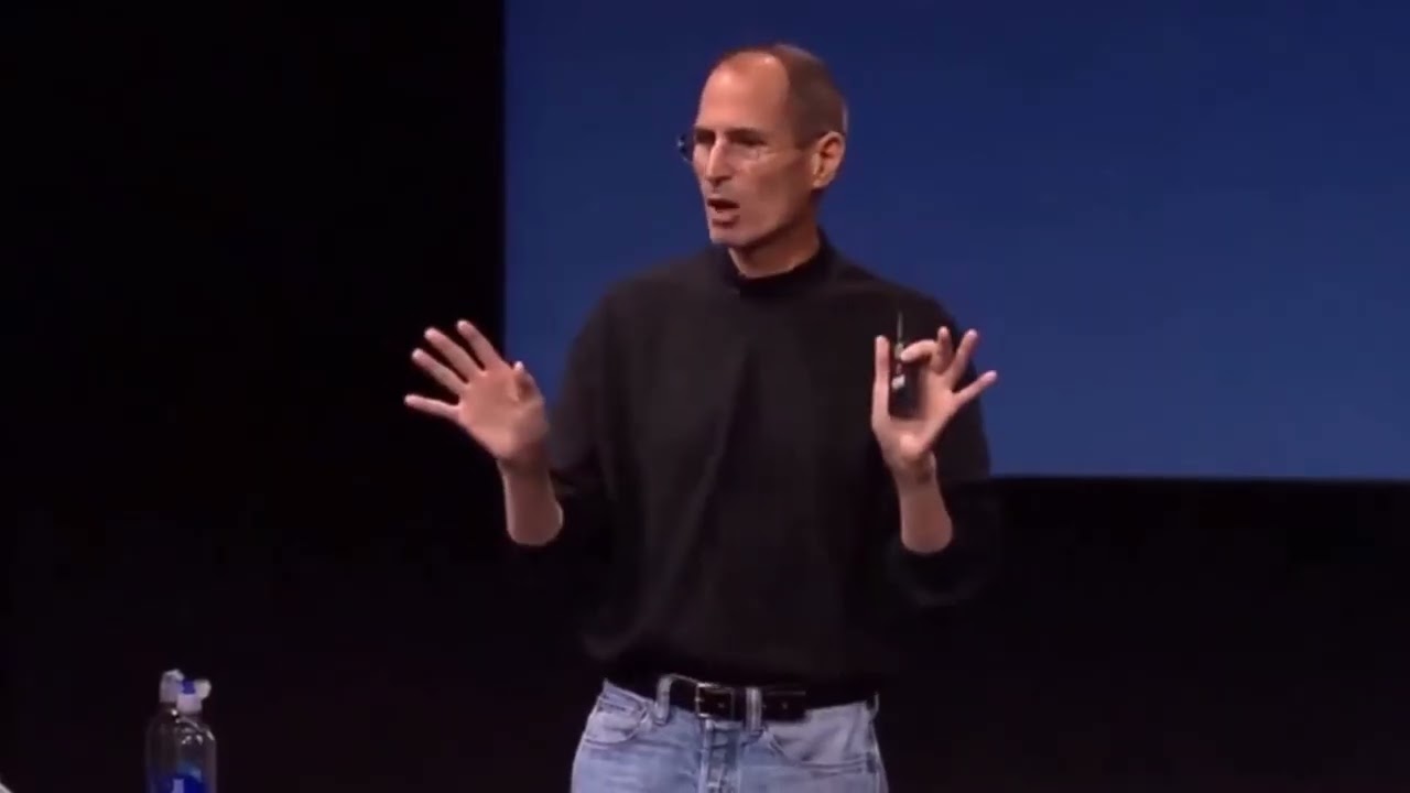 Steve Jobs on touchscreens - YouTube