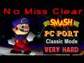 Super Smash Bros PC Port Classic Mode Gameplay With Mario No Stock Loss