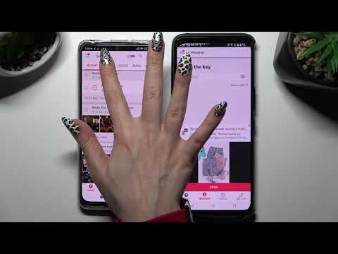 How to Transfer files from an Android Device to Asus ROG Phone 6D - Send Anywhere App
