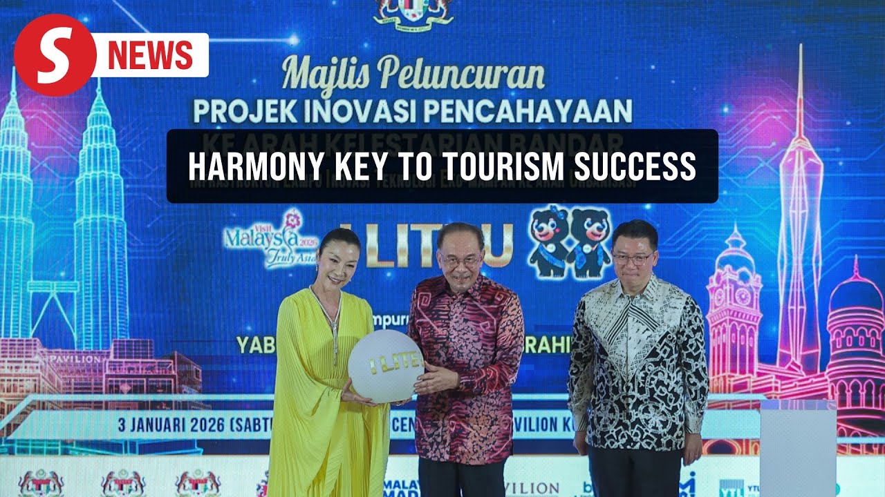 Malaysian tourism sector's success due to harmony among races, says PM Anwar