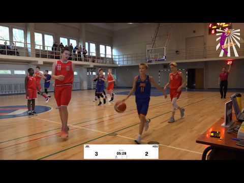 BBBL U14 2018 Jumpball 2005 RUS (Red) vs HoNsU 2005 FIN (Blue)