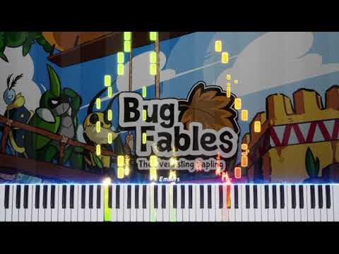 Bug Fables - Oh No! WASPS!! | Piano Visualization