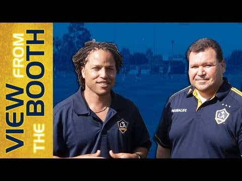 LA Galaxy at Chivas USA - View from the Booth