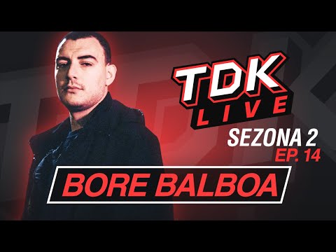 Bore Balboa o Navikama, Njemački Rap, Blaka Blaka Podcast, Rasta.. | TDK Live