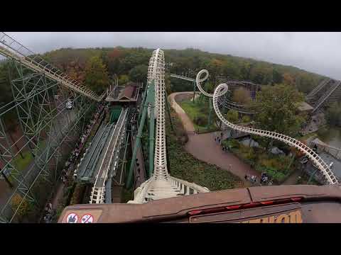 Onride: 'Python' 🎢 4K/POV 2026 - Efteling