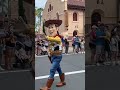 Woody and Buzz Lightyear - Toy Story Pixar Parade | Disney World #shorts