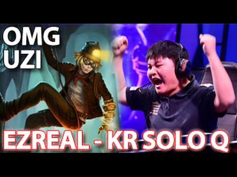 OMG UZI Ezreal KR Solo Q Full Game