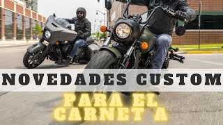 NOVEDADES motos CUSTOM A: MODELOS/NOTICIAS: Honda CMX1100 Rebel, Indian Chief y HD Street Bob