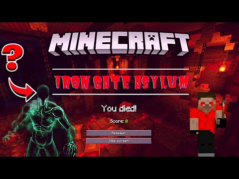 This map is really really scary 😱😨 || Minecraft Map || Iron Gate Asylum || TamilLAN Gaming ||
