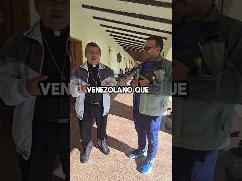 Cosas que le pasan a los padres🙏🏻Con el nuevo obispo  de BARINAS mons.  Juan de Dios  Peña